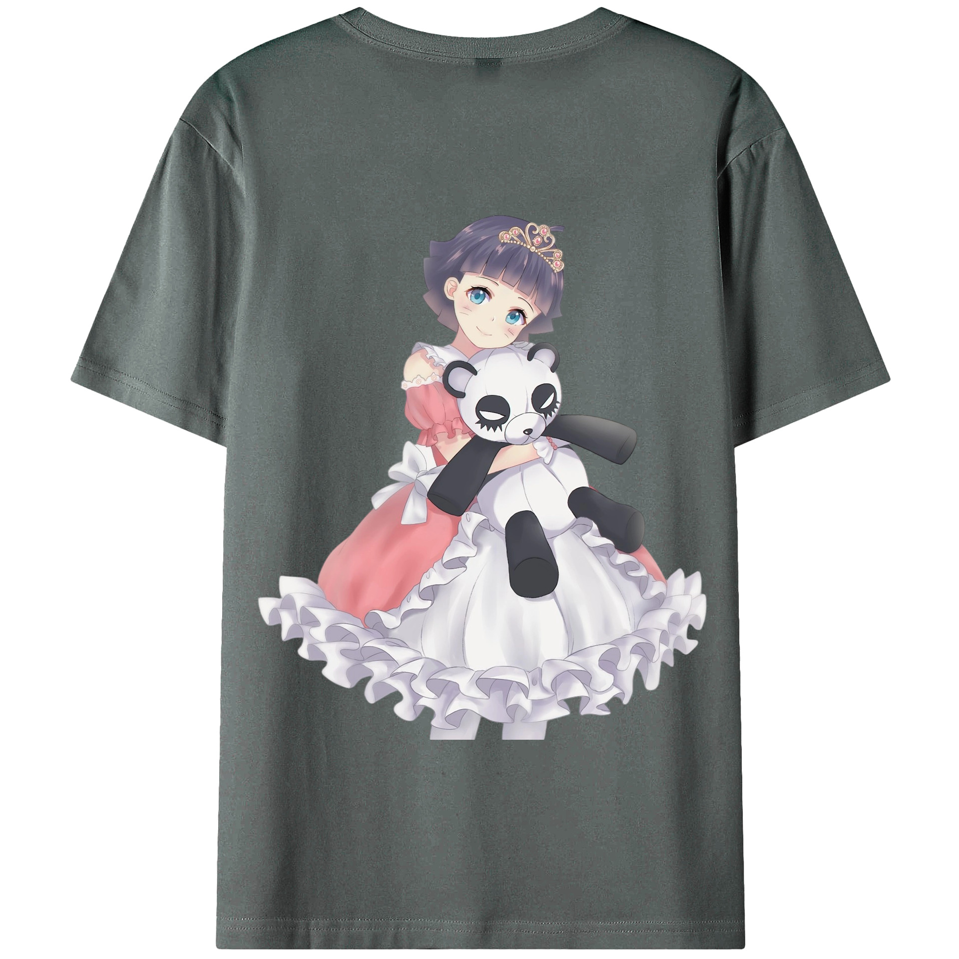 （画像用） NARUTO -ナルト- うずまき ヒマワリ Uzumaki Himawari 綿100％半袖Tシャツ（背面プリント）